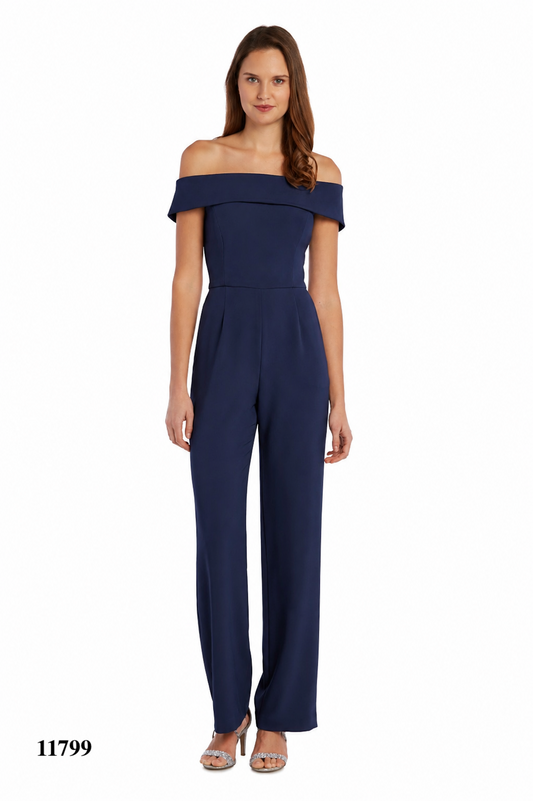 Off-Shoulder Jumpsuit