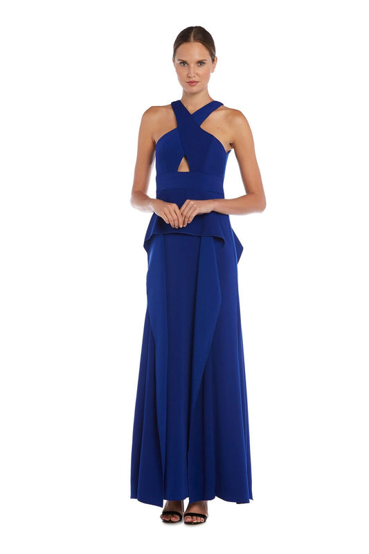 Cutout Overlay Gown