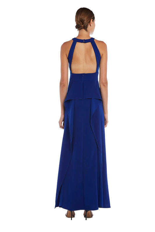 Cutout Overlay Gown