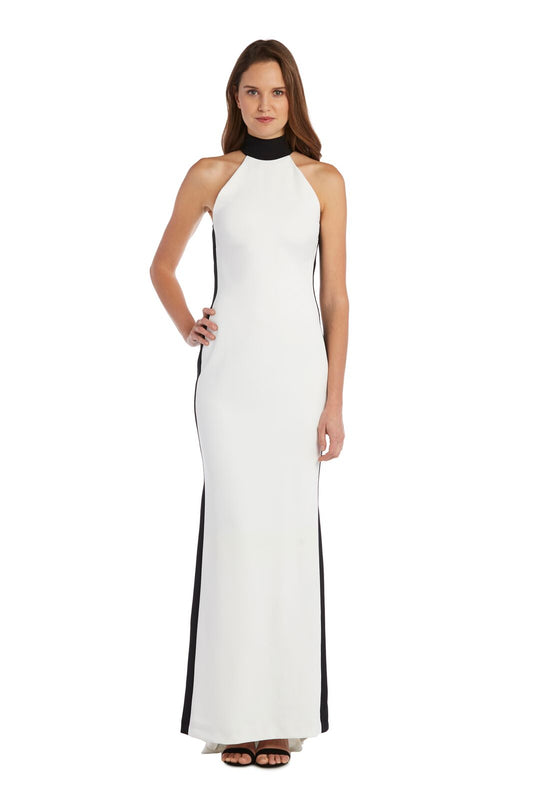 Mock Neck Gown