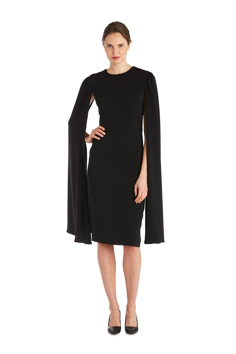 Cape Sleeve Dress