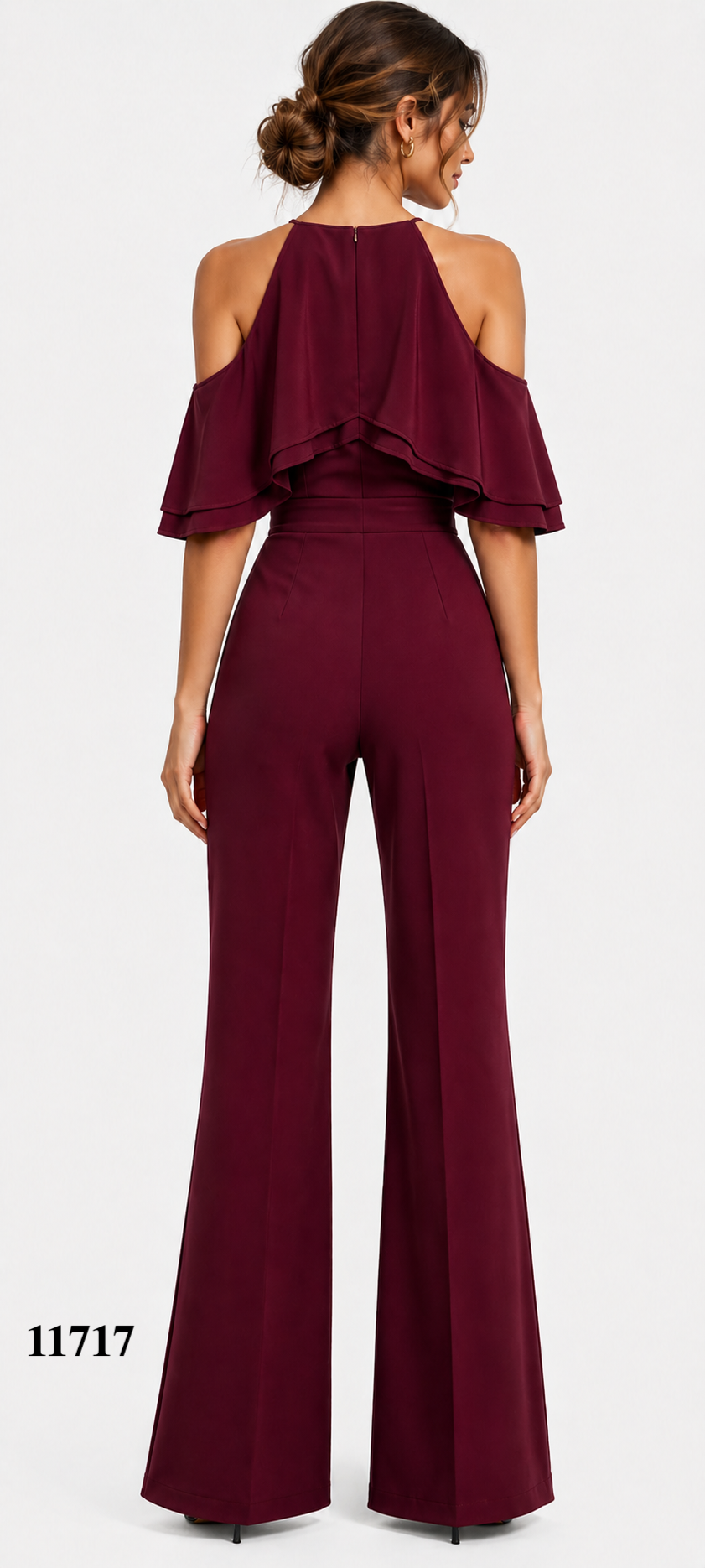 Cold-Shoulder Jumpsuit