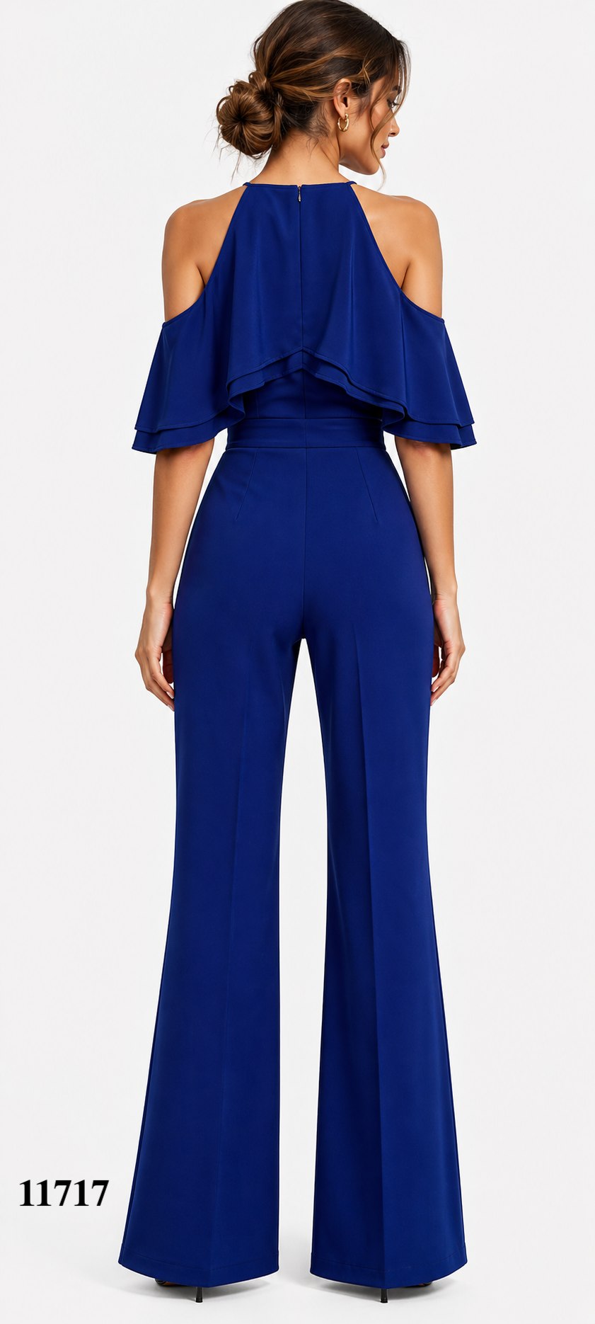 Cold-Shoulder Jumpsuit