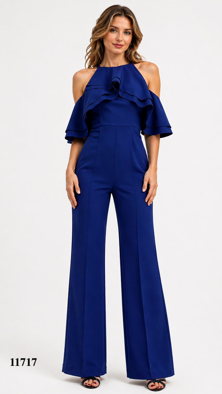 Cold-Shoulder Jumpsuit