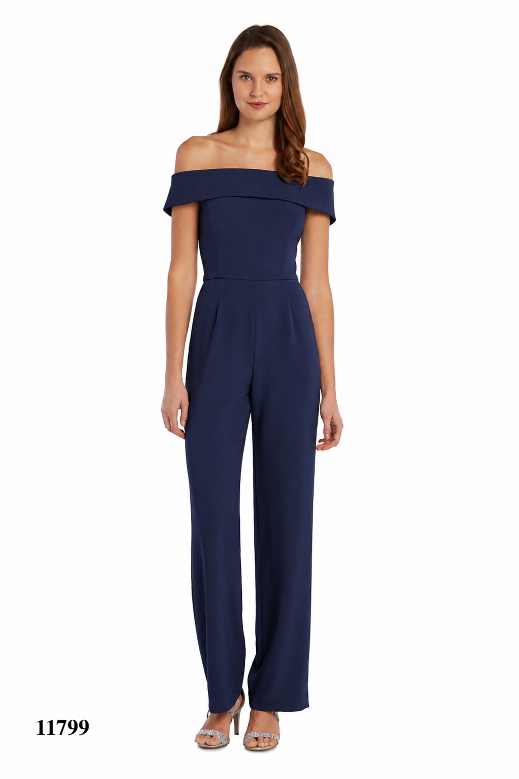 Off-Shoulder Jumpsuit