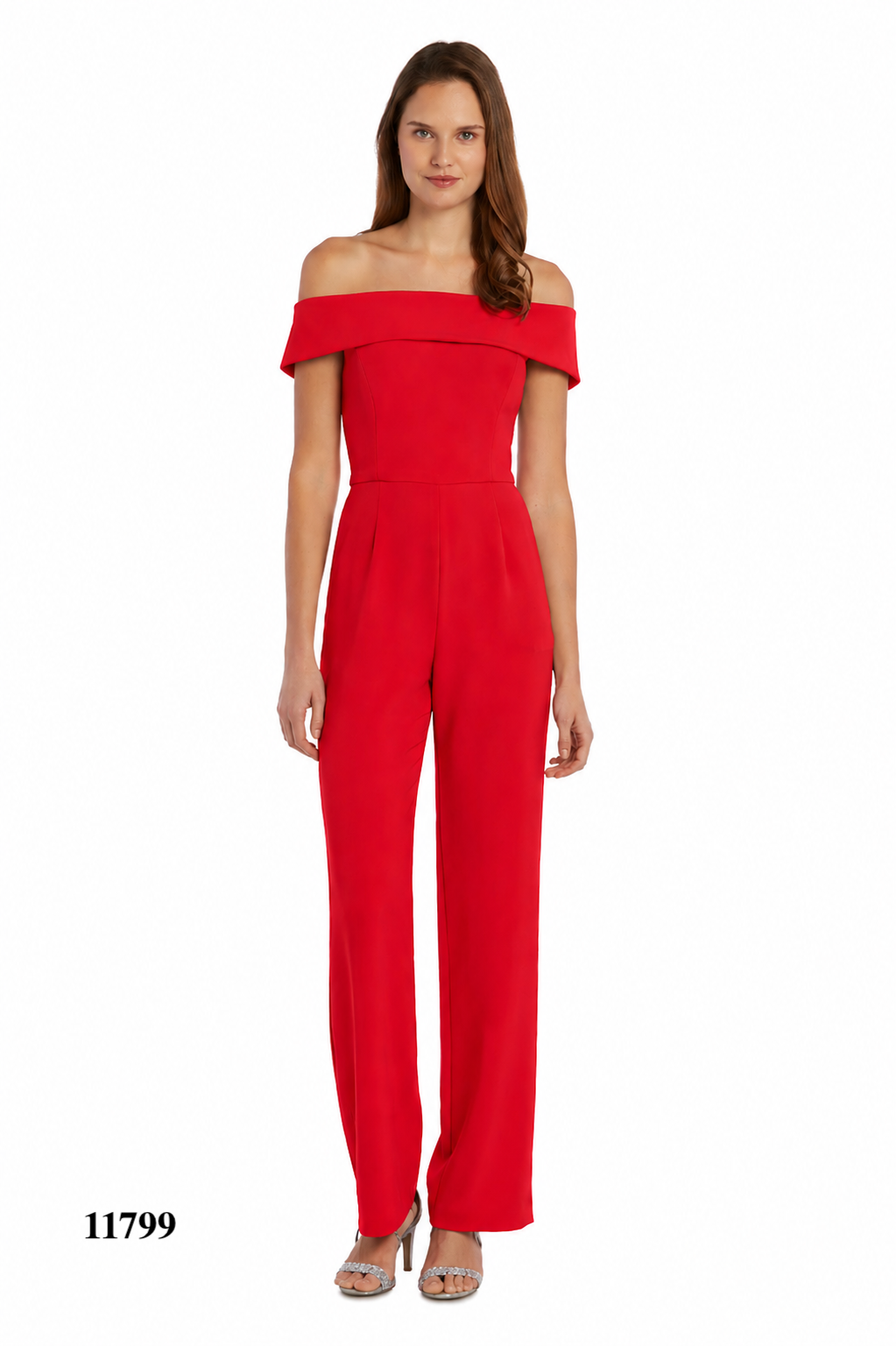 Off-Shoulder Jumpsuit