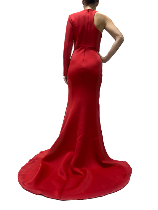 One Sleeve Evening Dress