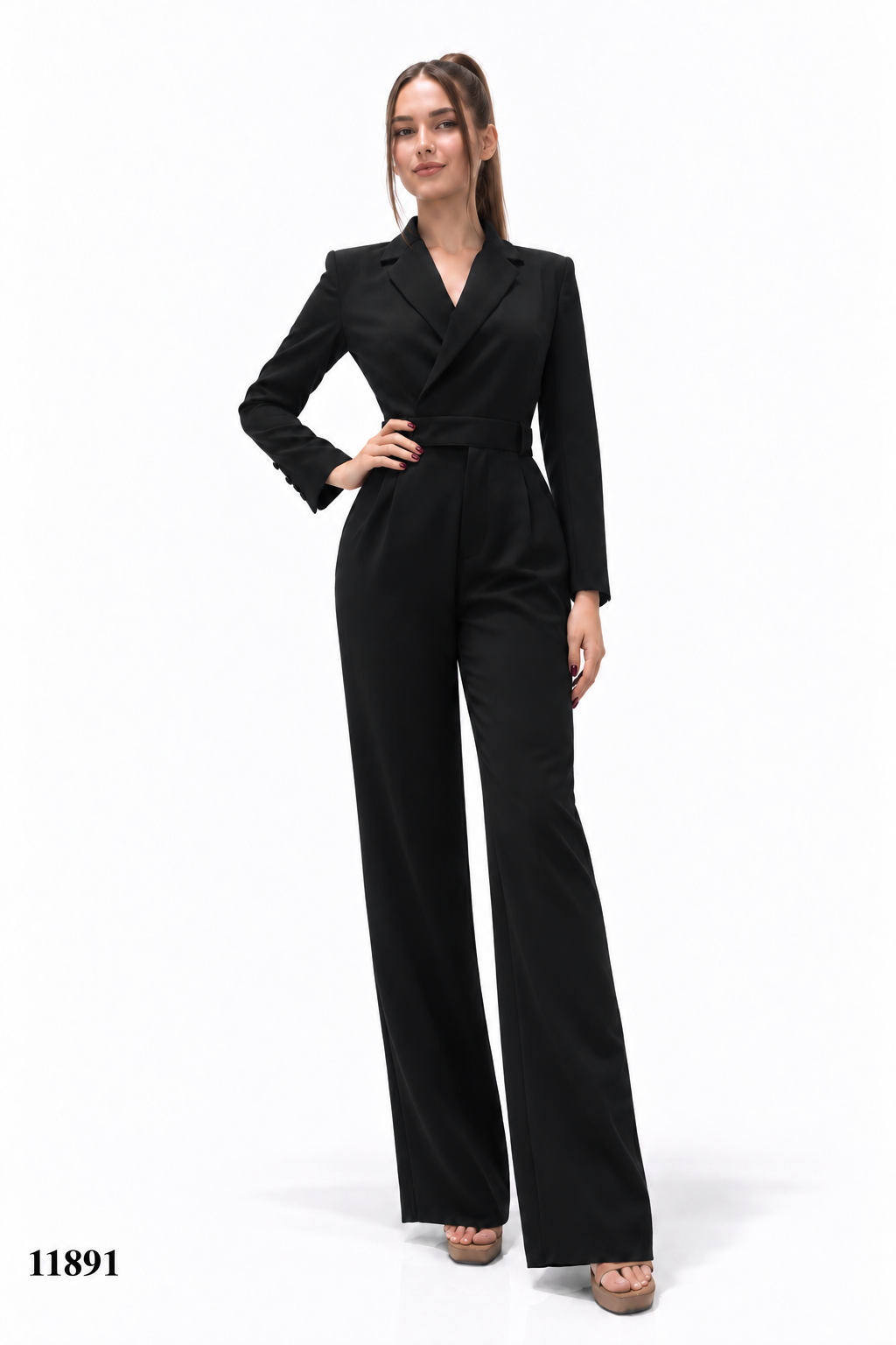 Long Sleeve Jumpsuit