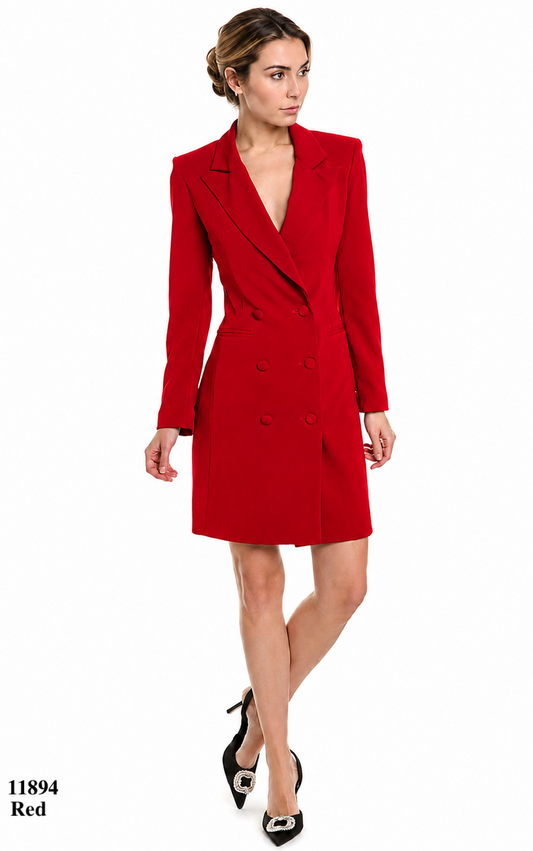Fitted Blazer Dress