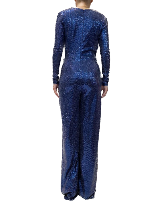 Deep V Jumpsuit