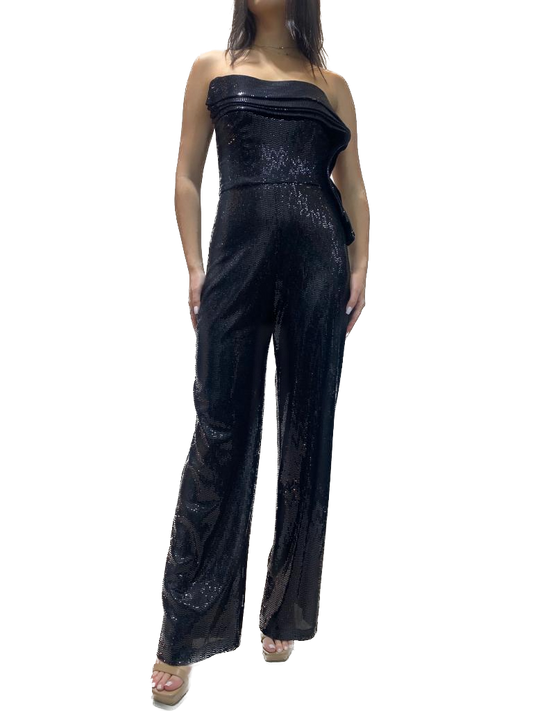 Jumpsuit with Detailed Neckline