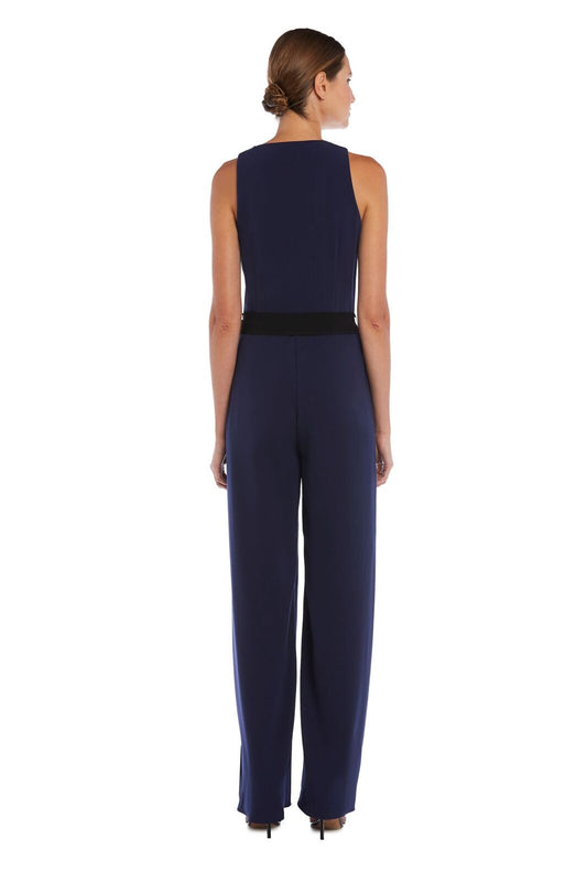 Button-down Jumpsuit with Belt