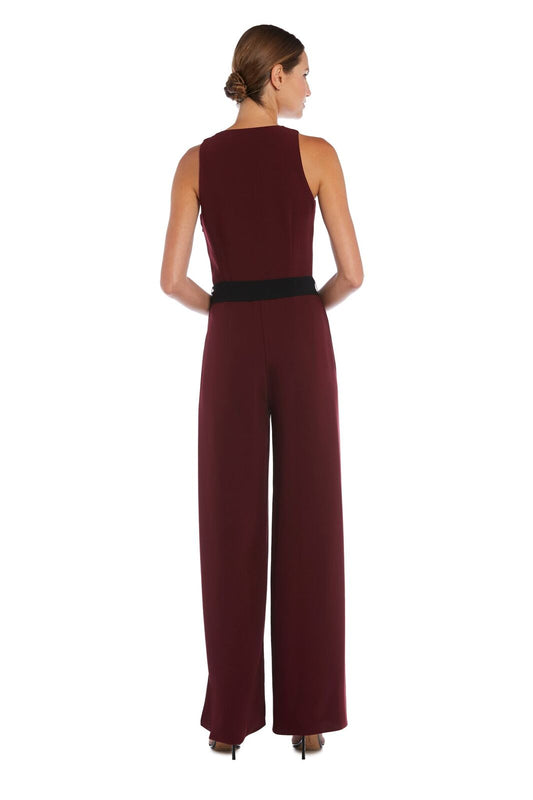 Button-down Jumpsuit with Belt